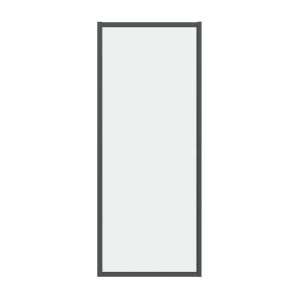 Душевая стенка Grossman Style 100 Черный / Прозрачное 200.K33.05.100.21.00