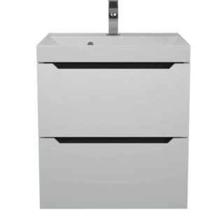 Тумба подвесная Uperwood Tanos 50 Белый / Графит 2191020002