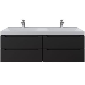 Тумба подвесная Uperwood Tanos 120 Черный матовый 2910203302