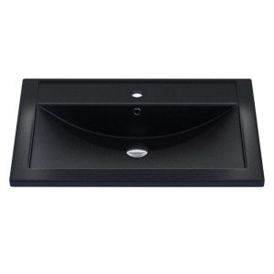 Раковина на мебель Uperwood Foster Quartz 70 Черный матовый 291030035