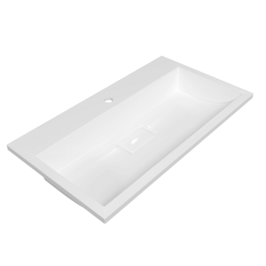 Раковина на мебель Uperwood Barsa 80 Белый глянцевый 293020530