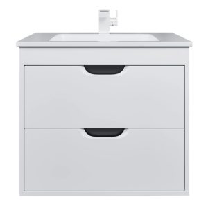 Тумба подвесная Uperwood Modul 61 Белый / Графит 2930205354 Тумба подвесная Uperwood Modul 61 Белый / Графит 2930205354