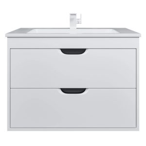 Тумба подвесная Uperwood Modul 75,8 Белый / Графит 2930205355 Тумба подвесная Uperwood Modul 75,8 Белый / Графит 2930205355