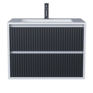 Тумба подвесная Uperwood Next Premium 70 Белый / Графит 3930205151