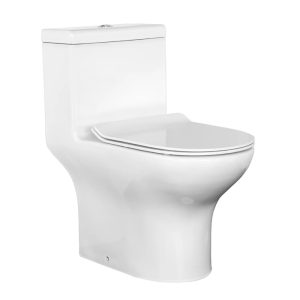 Унитаз-моноблок Comforty Белый глянцевый CF41083OP Унитаз-моноблок Comforty Белый глянцевый CF41083OP