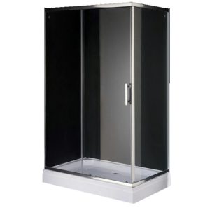 Душевой уголок Loranto Sunway 120х80 Хром / Прозрачное CS-8021S 120*80*195