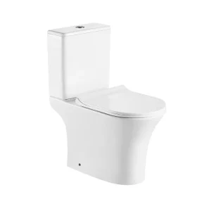 Унитаз-компакт Azario Fretta Round Белый AZ-7121