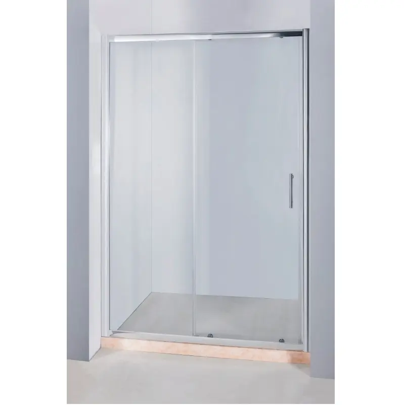 Душевая дверь Водный мир 130 Хром / Прозрачное Душевая дверь Водный мир 130 Хром / Прозрачное