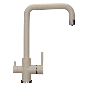 Смеситель для кухни Ulgran Classic U-019 с подключением к фильтру U-019-328 Бежевый