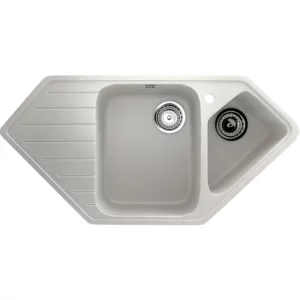 Мойка кухонная Ulgran Classic 97 U-409-341 Ультра-белый