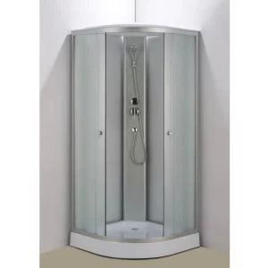 Душевая кабина Водный мир 90х90, Хром / Матовое, Низкий поддон