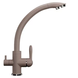 Смеситель для кухни Ulgran Classic U-017 с подключением к фильтру U-017-302 Песочный Смеситель для кухни Ulgran Classic U-017 с подключением к фильтру U-017-302 Песочный