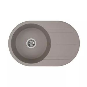 Мойка кухонная Aquaton Амира Серый Шелк 1A712932AI250 Мойка кухонная Aquaton Амира Серый Шелк 1A712932AI250
