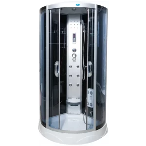 Душевая кабина Водный мир 90х90 ,Хром / Тонированное, Низкий поддон