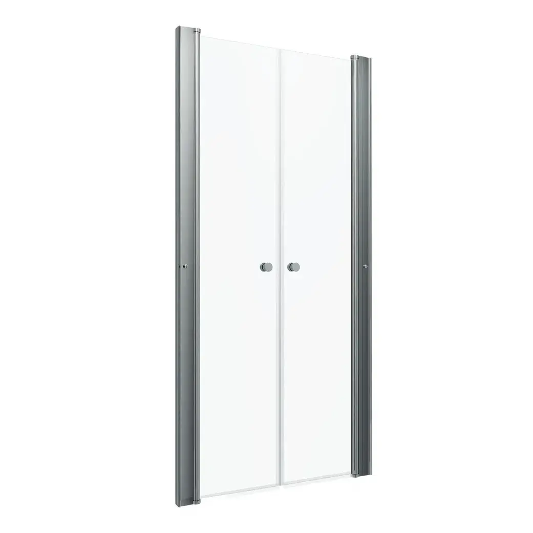 Душевая дверь Triton Дабл 100х185 Хром / Прозрачное Душевая дверь Triton Дабл 100х185 Хром / Прозрачное