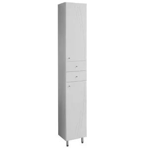 Пенал Aquaton Минима 33 М белый левый 1A132203MN01L