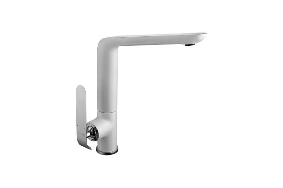 Смеситель для кухни Lemark Melange белый LM4905CW Смеситель для кухни Lemark Melange белый LM4905CW