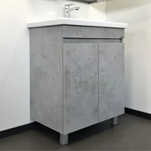 Тумба напольная Comforty Осло 70 + раковина Бетон светлый 00-00006117CF