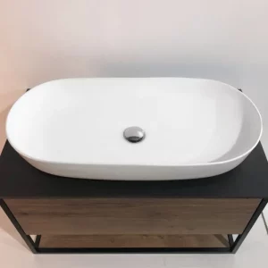 Раковина накладная Comforty 7832 41,5х81,5 Белый глянцевый 4150365