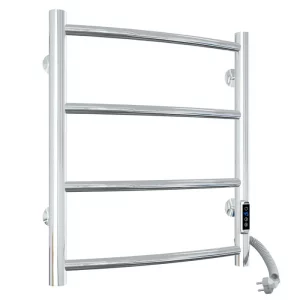 Полотенцесушитель электрический Laris Классик П4 50х40 правый Хром глянцевый 73207641