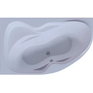 Ванна акриловая Акватек Вега 170х105 левая (каркас + слив-перелив + экран) VEG170-0000073