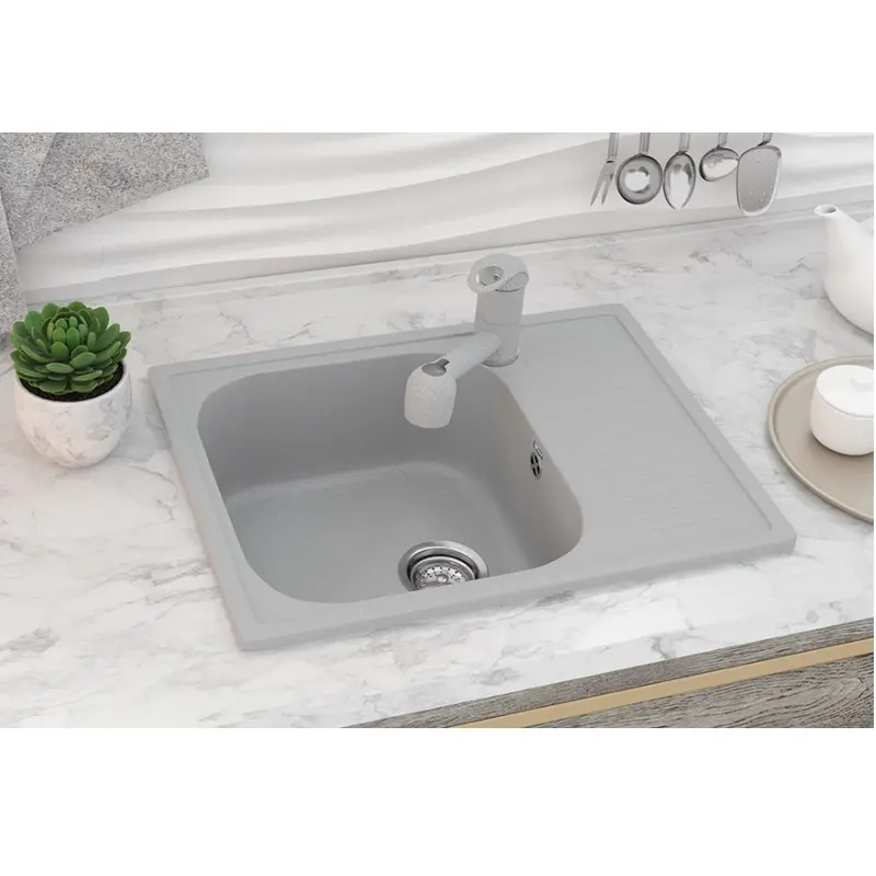 Мойка кухонная Ulgran Classic 64 U-202-342 Графитовый Мойка кухонная Ulgran Classic 64 U-202-342 Графитовый — изображение 2