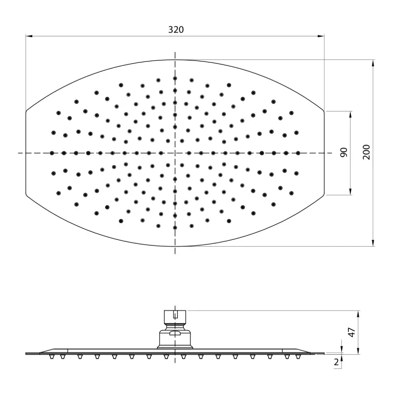 Душ верхний Lemark LM LM9485S Хром Душ верхний Lemark LM LM9485S Хром — изображение 2