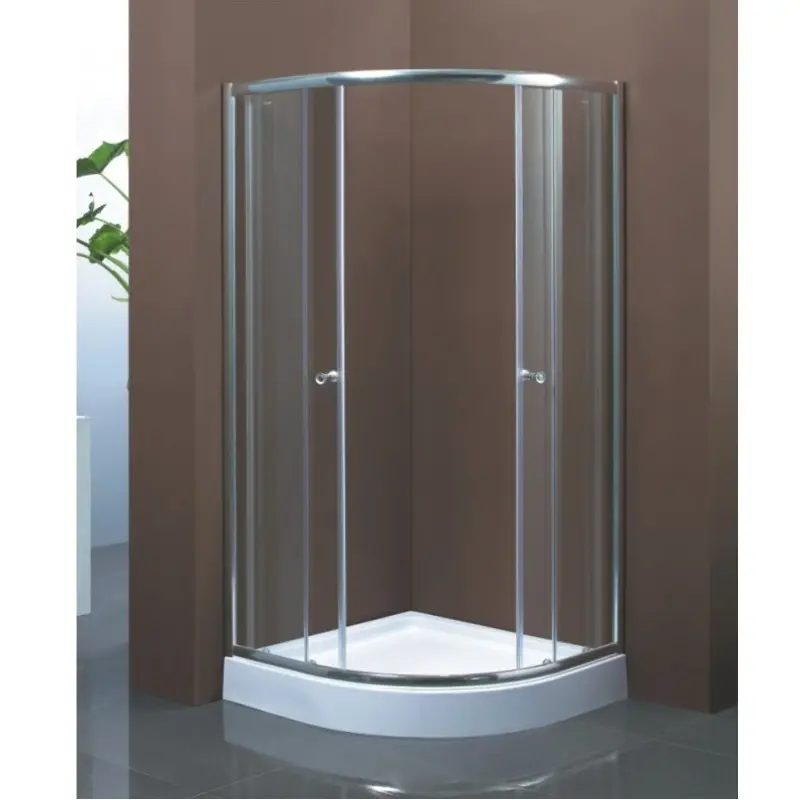 Душевой уголок Водный мир 100х100 с поддоном Хром / Матовое Душевой уголок Водный мир 100х100 с поддоном Хром / Матовое — изображение 2