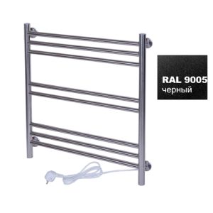 Полотенцесушитель электрический Тера Богема 50х60 кнопка включения, телескоп.держатели Черный матовый ПСК-15-02ч Полотенцесушитель электрический Тера Богема 50х60 кнопка включения, телескоп.держатели Черный матовый ПСК-15-02ч