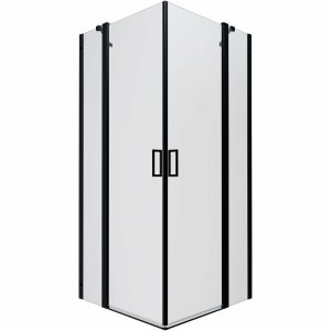 Душевой уголок Triton Тау 88,5х88,5 Черный / Прозрачное Щ0000054036