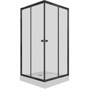 Душевой уголок Triton Вента 90х90 Черный / Прозрачное Щ0000054465 Душевой уголок Triton Вента 90х90 Черный / Прозрачное Щ0000054465