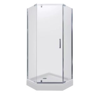 Душевой уголок Triton Дека 100х100 Хром / Прозрачное Щ0000056816 Душевой уголок Triton Дека 100х100 Хром / Прозрачное Щ0000056816