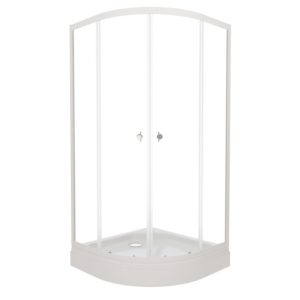Душевой уголок Triton Ультра 90х90 Белый / Прозрачный Щ0000061806