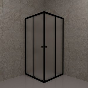 Душевой уголок Triton Вента 90х90 Черный / Матовый Щ0000064631 Душевой уголок Triton Вента 90х90 Черный / Матовый Щ0000064631