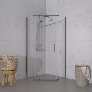 Душевой уголок Triton Дека 90х90 Графит / Прозрачное Щ0000073929 Душевой уголок Triton Дека 90х90 Графит / Прозрачное Щ0000073929