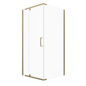 Душевой уголок Triton Терра 90х90 Золото / Прозрачное Щ0000073933