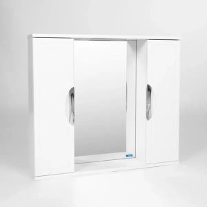 Шкаф зеркальный Viant Лима 80 Белый VLIM80-ZSH Шкаф зеркальный Viant Лима 80 Белый VLIM80-ZSH