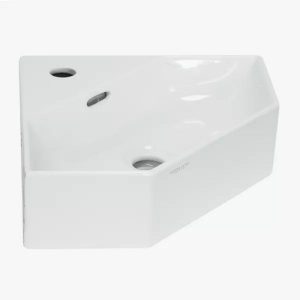 Раковина угловая Sanita Luxe Line 49,4 Белый глянцевый WB.CR/Line/35-C/WHT.G/S1