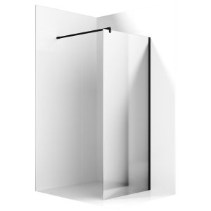 Душевая перегородка Ambassador Walk-in Черный / Зеркальное 150311B