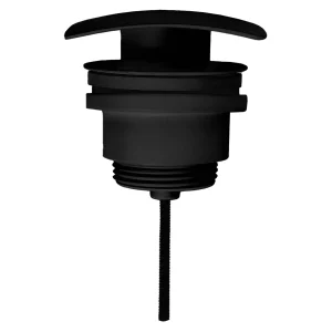 Донный клапан Azario для раковины, квадрат, CLIC-CLAC черный матовый AZ-106-BL. Комплектующие