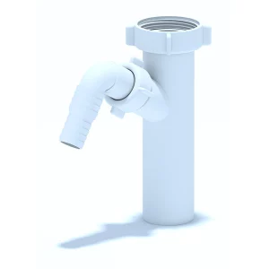 Сливная арматура - отвод для подключения бытовой техники 1 1/2"*40 Ани Пласт M140