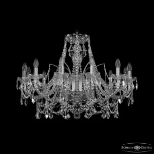 Люстра хрустальная 1411/12/300 Ni Leafs Bohemia Ivele Crystal (Богемия Ивеле Кристалл) Люстра хрустальная 1411/12/300 Ni Leafs Bohemia Ivele Crystal (Богемия Ивеле Кристалл)