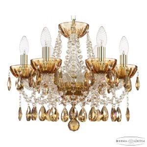 Люстра 5413/6/141 G Amber/M-1H K777 Bohemia Ivele Crystal (Богемия Ивеле Кристалл)