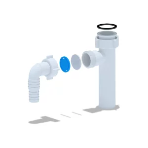 Отвод стиральной машины Ани Пласт 1 1/4"х32 мм M220