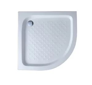 Душевой поддон Cezares акриловый 80x80 угловой белый TRAY-A-R-80-550-15-W