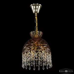 Подвесной светильник 5478/22 G Amber/M-1F Drops Bohemia Ivele Crystal (Богемия Ивеле Кристалл)