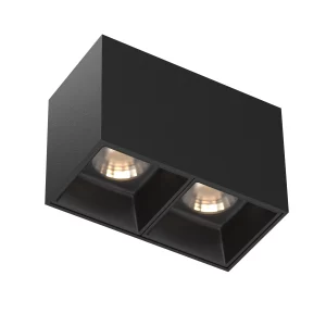 Светильник потолочный Maytoni Technical Ceiling Alfa LED 24 Вт 3000 К 45° 95×145×75 мм Черный C065CL-02-L12W3K-B