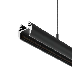 Шинопровод Maytoni Technical Basity 1м подвесной круглый 20.5×1000 мм Черный TRX172-R-111B