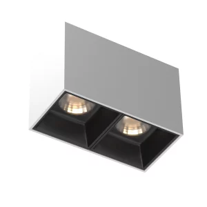 Светильник потолочный Maytoni Technical Ceiling Alfa LED 24 Вт 3000 К 45° 95×145×75 мм Белый C065CL-02-L12W3K-W