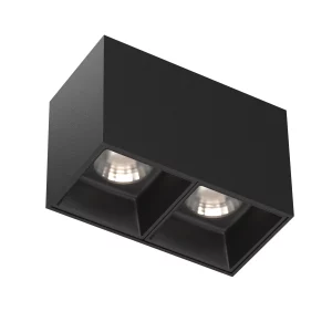 Светильник потолочный Maytoni Technical Ceiling Alfa LED 24 Вт 4000 К 45° 95×145×75 мм Черный C065CL-02-L12W4K-B